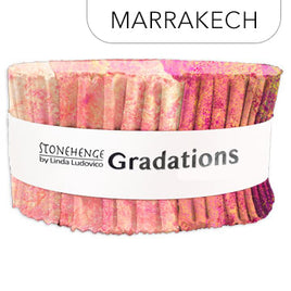 Stonehenge Gradations Jelly Roll - Marrakech