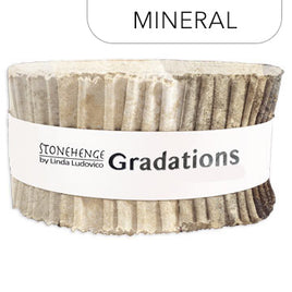 Stonehenge Gradations Jelly Roll - Mineral