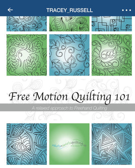 Freemotion Quilting 101 E-Book