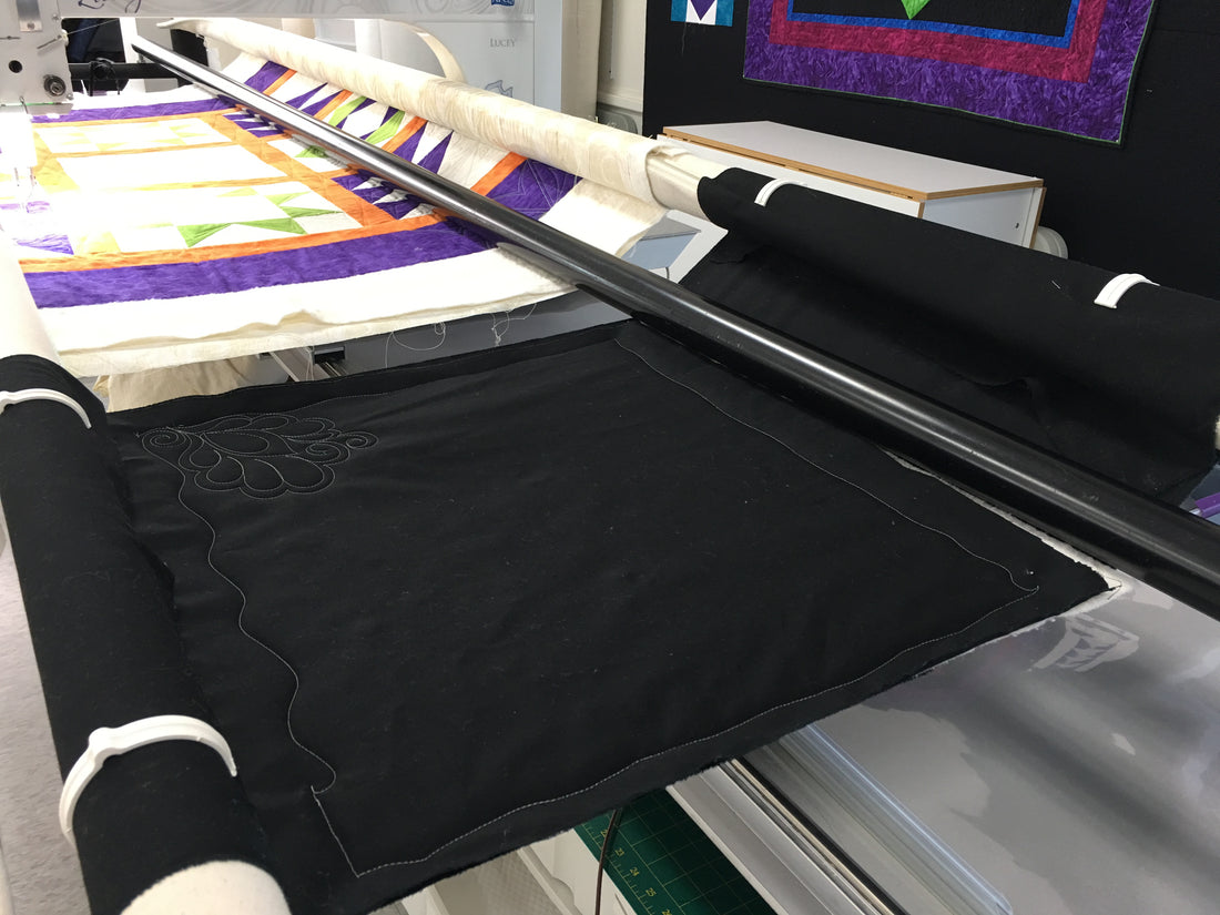 Quick ClampsLongarm Roller Clamps Whirls n Swirls QuiltingAPQS Ontario