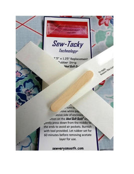 Sew Technology 1.25" x 7.5" (1ea) Rubber Strip