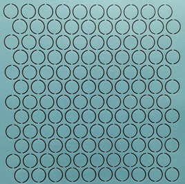 SCL-581-12 Small Circle Background 12" (1")