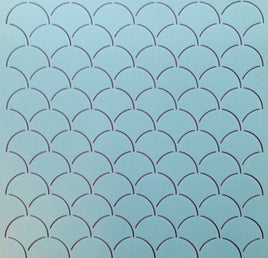 SCL-021-12 Clam Shell Background 12" (2" X 2" design)
